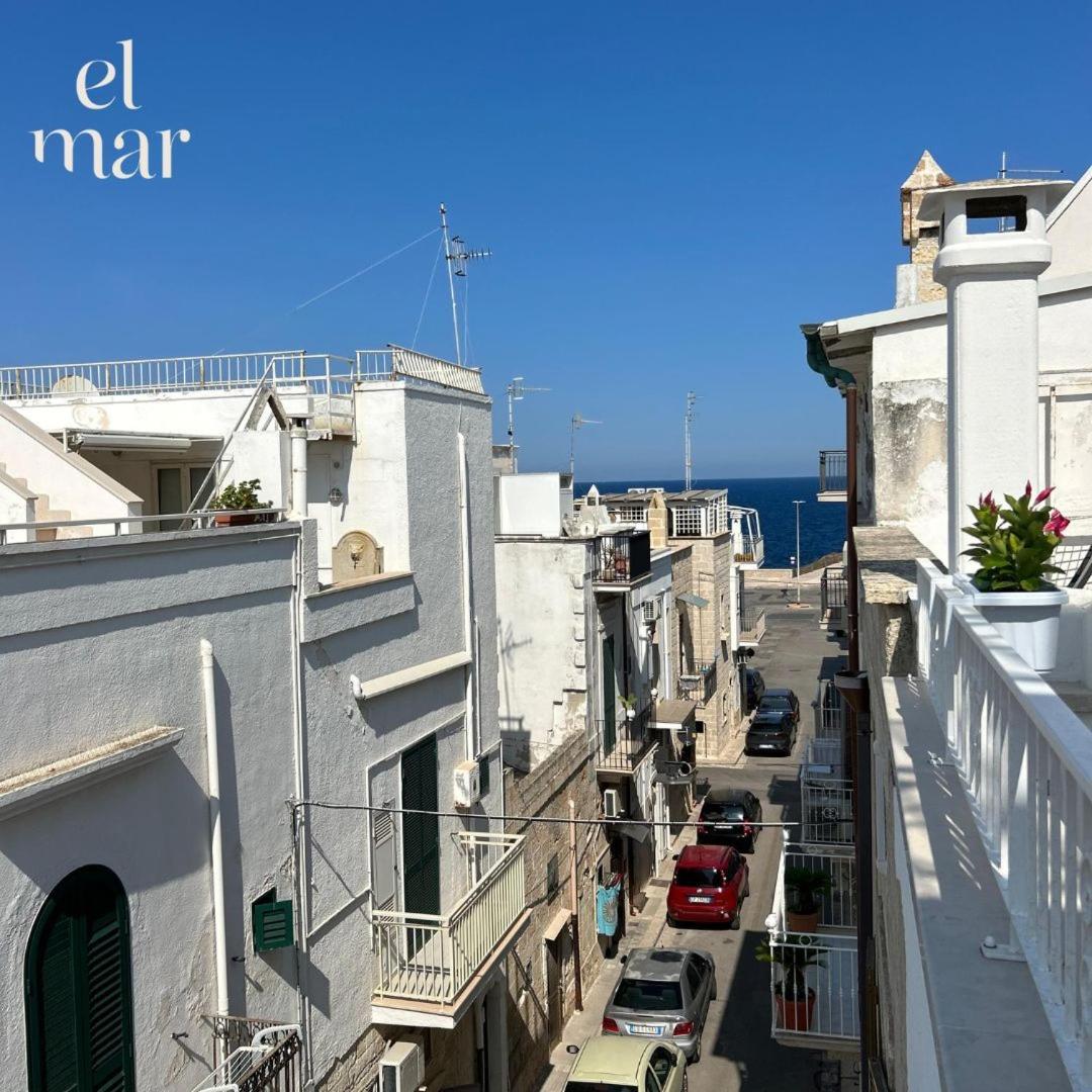 Апартаменти El-Mar Locazione Turistica House With Exclusive Terrace Поліньяно-а-Маре Екстер'єр фото