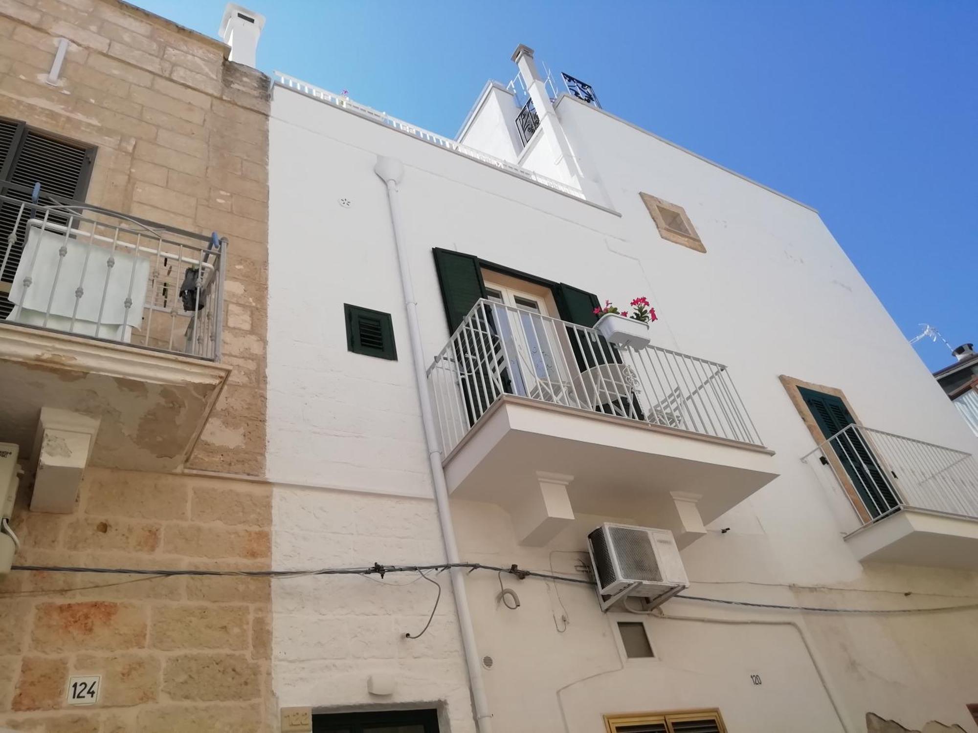 Апартаменти El-Mar Locazione Turistica House With Exclusive Terrace Поліньяно-а-Маре Екстер'єр фото