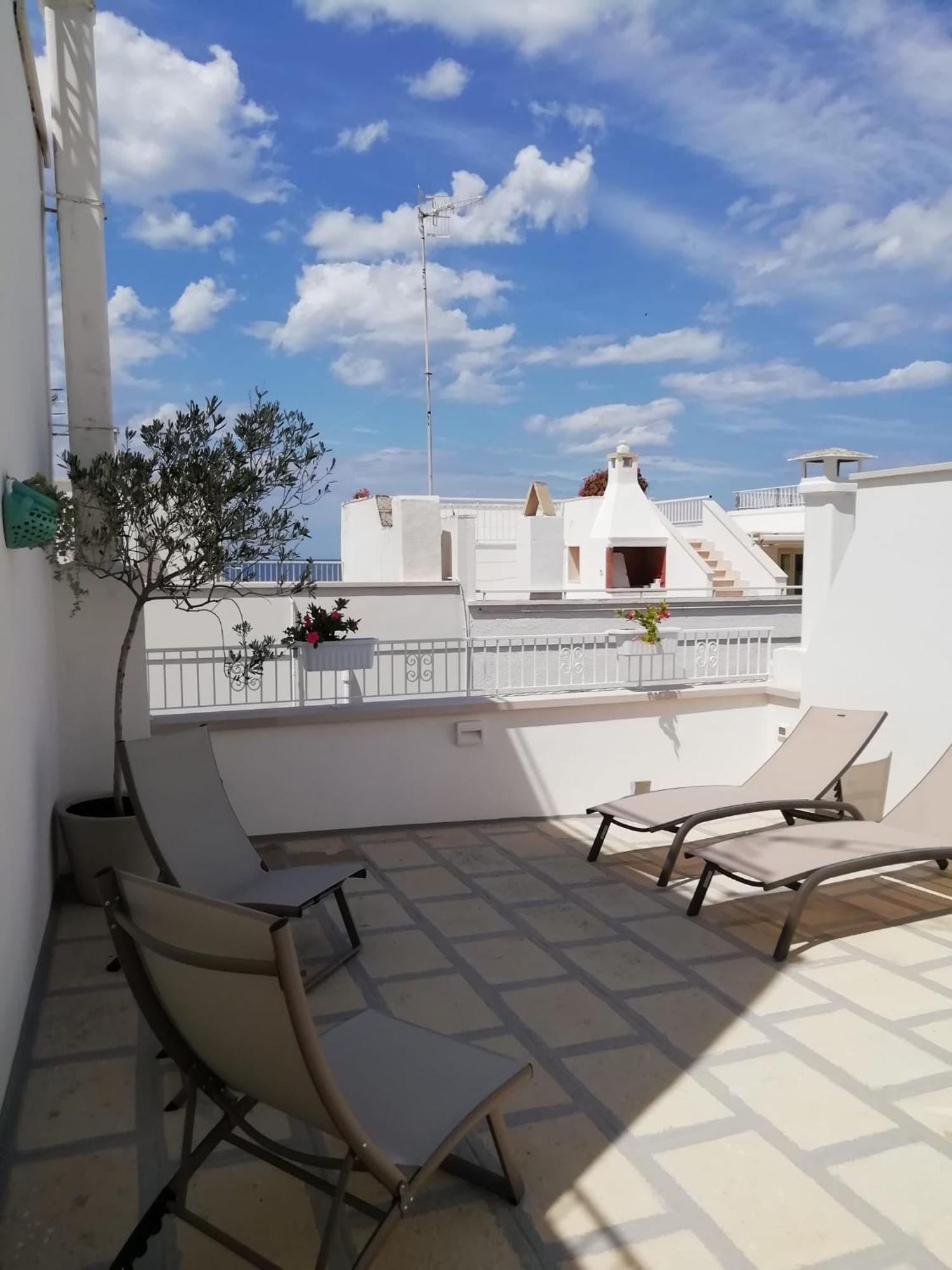 Апартаменти El-Mar Locazione Turistica House With Exclusive Terrace Поліньяно-а-Маре Екстер'єр фото